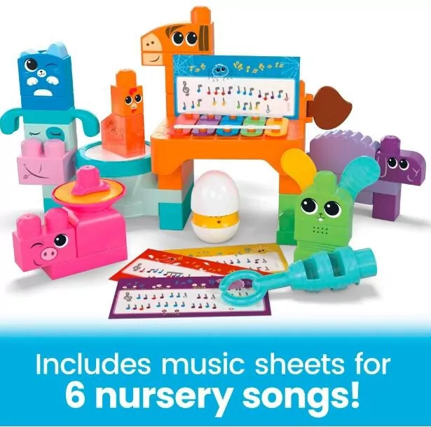 Mega Bloks. Muzykalne zwierzątka z farmy - tantis.pl