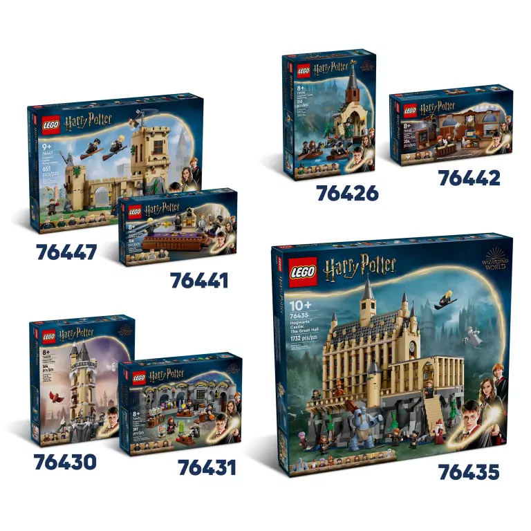 LEGO® Przejażdżka motocyklowa Hagrida i Harry’ego 76443 - tantis.pl