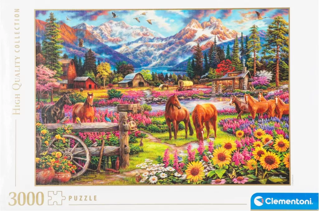 Puzzle 3000 Free to Roam - tantis.pl