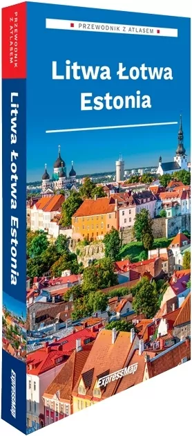 Litwa, Łotwa, Estonia - przewodnik z atlasem - tantis.pl