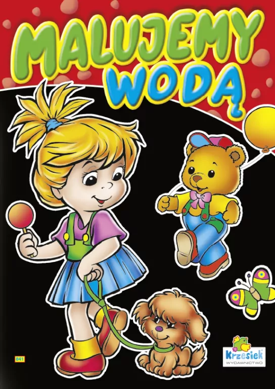 Malujemy wodą. Kolorowanka wodna - tantis.pl
