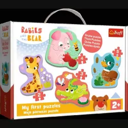Puzzle Baby Classic - Bobaskowe zwierzątka TREFL