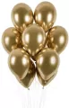 Balony 33cm. Chromowane złote - tantis.pl
