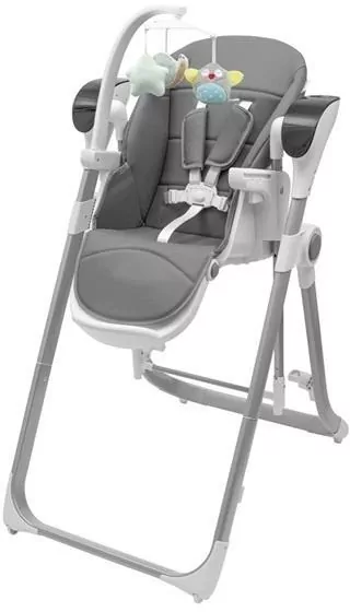 Krzesełko do karmienia 2w1 grey - tantis.pl