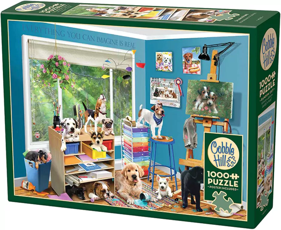 Puzzle 1000 Szczekający asystenci G3 - tantis.pl