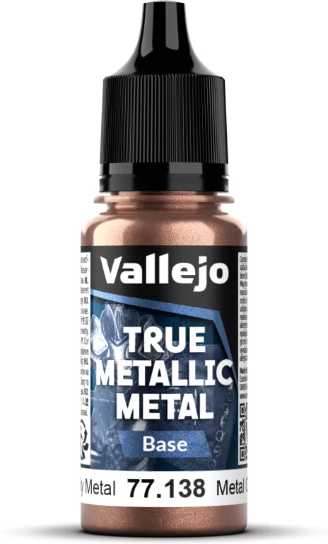 Vallejo: 77.138 - True Metallic Metal - Base - Rusty Metal (18 ml) - tantis.pl