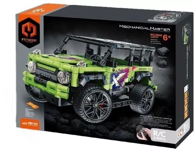 Klocki R/C Jeep lime 484el - tantis.pl