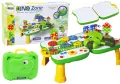 Stolik walizka z klockami DIY Dinozaur - tantis.pl