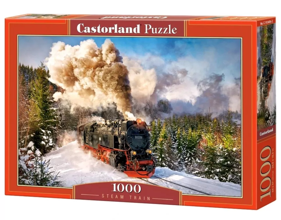 Puzzle 1000. Kolej parowa C-103409 - tantis.pl