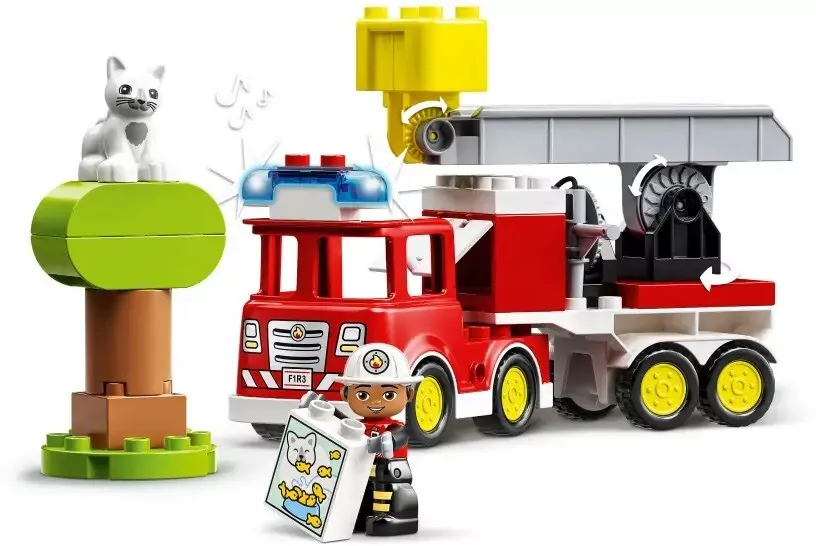 LEGO DUPLO. Wóz strażacki. 10969 - tantis.pl