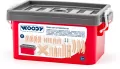 Zestaw torów w pudełku, 20 szt. 92108 Woody - tantis.pl