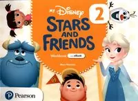 My Disney Stars and Friends 2. Workbook + eBook. Zeszyt ćwiczeń do nauki języka angielskiego dla dzieci w wieku 3-5 lat - tantis.pl