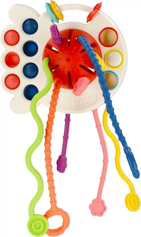 BAM BAM. Zabawka sensoryczna Ośmiornica 4w1 - tantis.pl