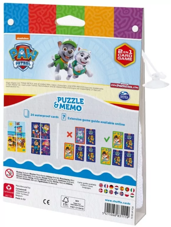 Cartamundi. Paw Patrol. Puzzle Memo - tantis.pl
