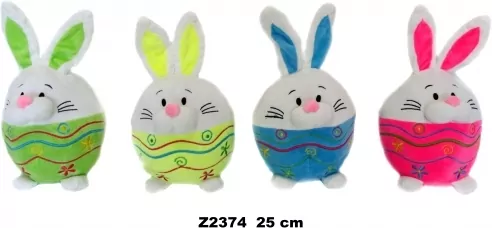 Zajączek jajko 25cm MIX - tantis.pl