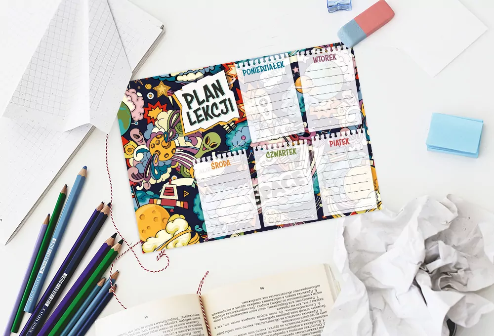 Plan lekcji A5. Kosmos - tantis.pl