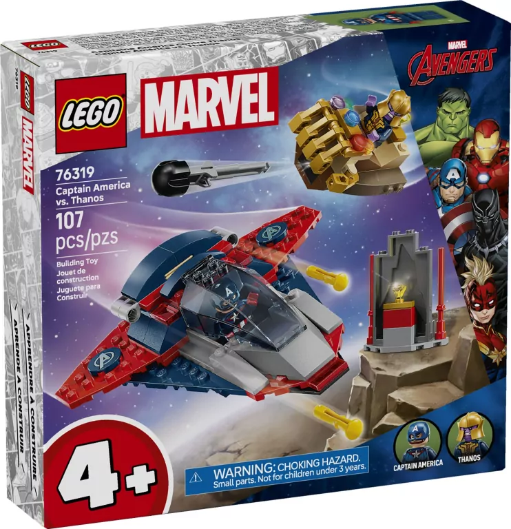 LEGO® Kapitan Ameryka kontra Thanos 76319 - tantis.pl