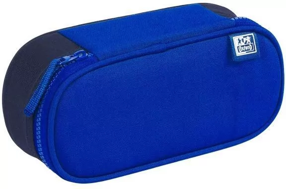 Piórnik z klapką Funky niebiesko-granatowy OXFORD - tantis.pl