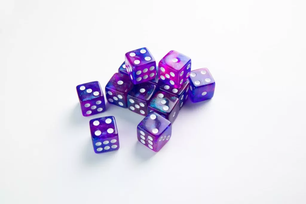 Gamegenic: Galaxy Series - D6 Dice Set (16 mm) - Nebula - tantis.pl