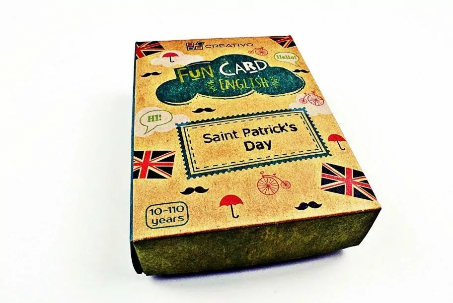 Fun Card English. Saint Patrick's Day - tantis.pl