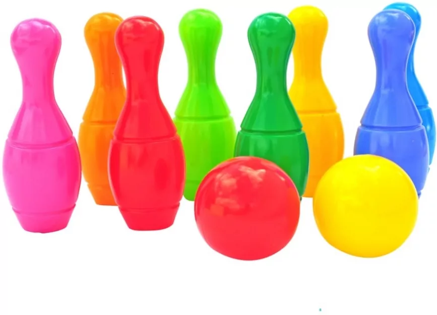 Kręgle MINI w siatce - tantis.pl