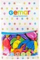 Balony Gemar pastelowe różnokolorowe 30cm 100szt - tantis.pl