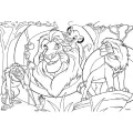 Król Lew. Puzzle dwustronne Plus 24 - tantis.pl