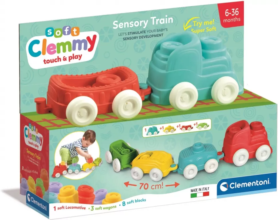 Clemmy Soft. Pociąg sensoryczny - tantis.pl