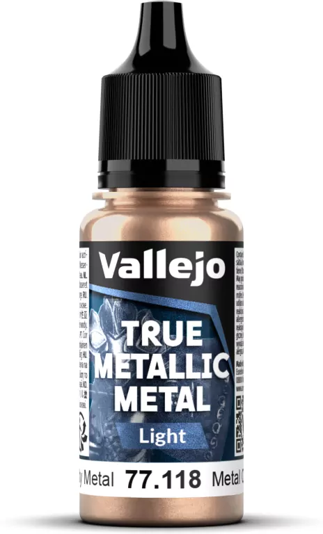 Vallejo: 77.118 - True Metallic Metal - Light - Rusty Metal (18 ml) - tantis.pl