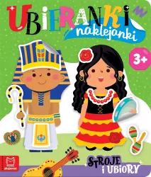 Ubieranki naklejanki. Stroje i ubiory