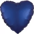 Balon foliowy Lustre Navy niebieski serce luzem - tantis.pl