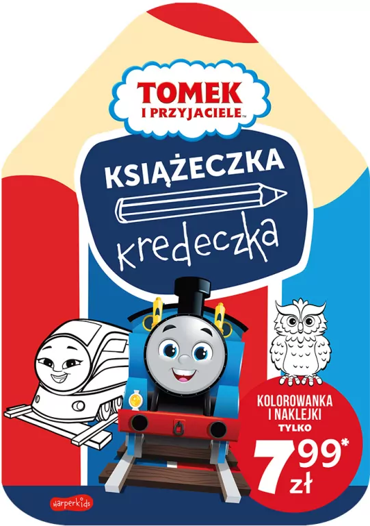 Tomek i przyjaciele. Książeczka kredeczka - tantis.pl