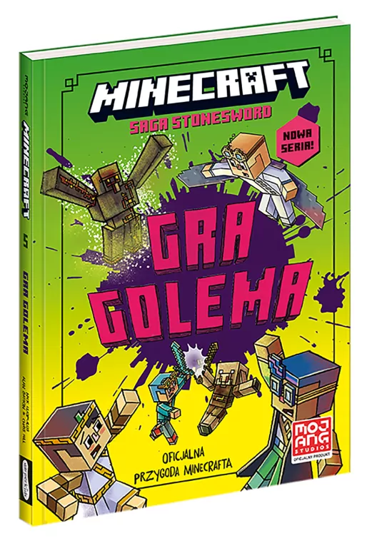 Gra golema. Saga Stonesword. Minecraft. Tom 5 - tantis.pl