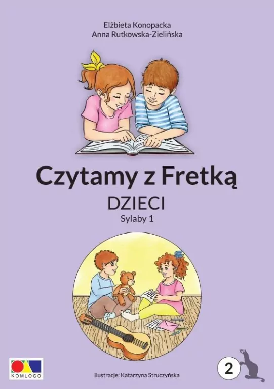 Czytamy z Fretką Część 2. Dzieci. Sylaby 1 - tantis.pl