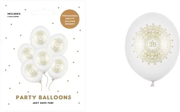 Balony IHS 30cm 6szt - tantis.pl