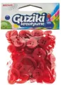 Guziki kreatywne. Czerwone - tantis.pl