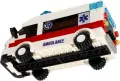 Klocki konstrukcyjne 255 elementów City Ambulans - tantis.pl