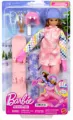 Barbie Careers Snowboarder Doll in Pink Jacket - tantis.pl