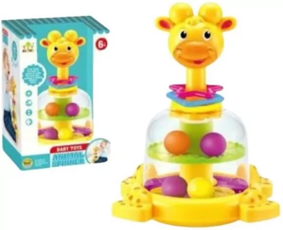 Bąk karuzelka Żyrafa z piłeczkami 2000723 - tantis.pl