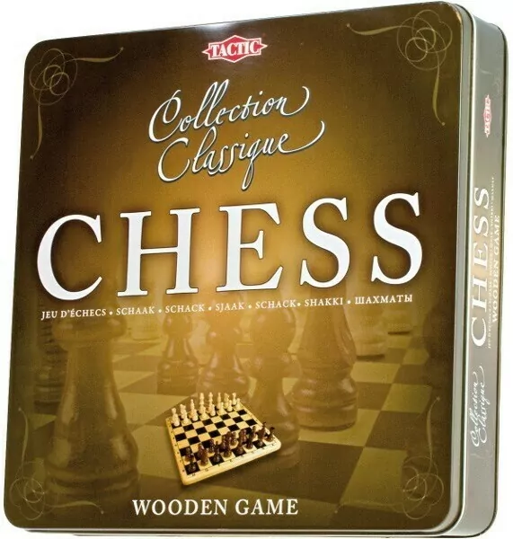 Szachy w metalowej puszce - tantis.pl