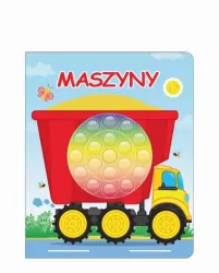 Maszyny. Książeczka sensoryczna