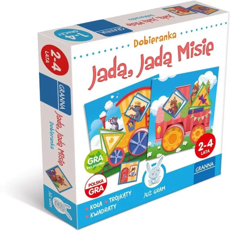 Jadą, jadą misie. Dobieranka - tantis.pl