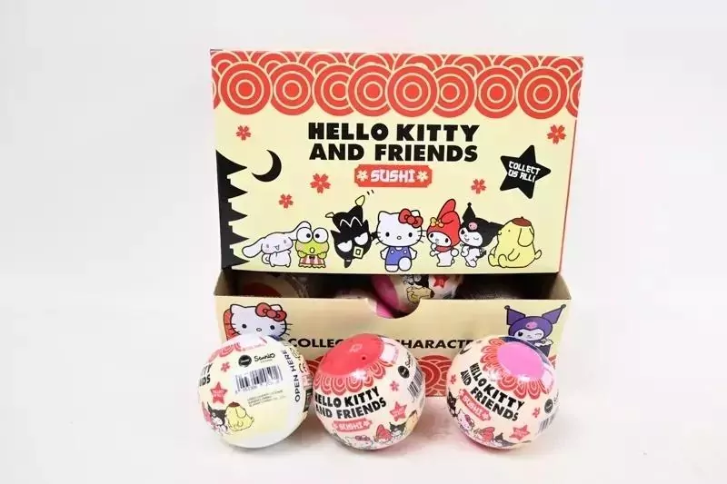 Gniotek Hello Kitty Sushi squishy - kula 90mm - tantis.pl