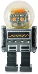 Kula śnieżna. The Giant Robot czarny