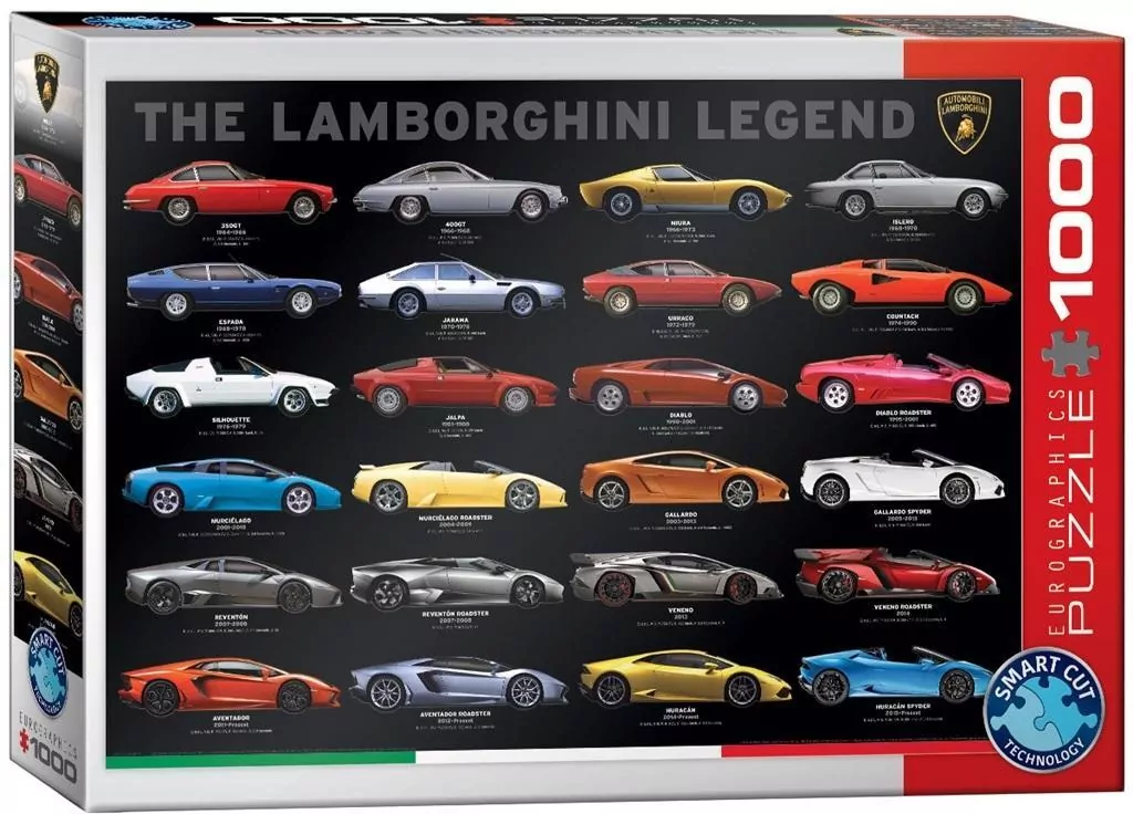 Puzzle 1000 Legenda Lamborghini 6000-0822 - tantis.pl