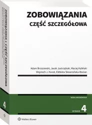Zobowiązania. Część szczegółowa. Wydanie 4
