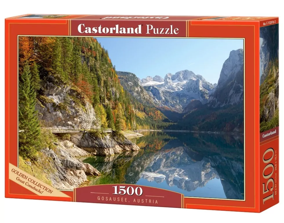 Puzzle 1500 Gosausee, Austria CASTOR - tantis.pl
