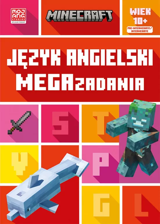 Język angielski. Minecraft. Megazadania 10+ - tantis.pl