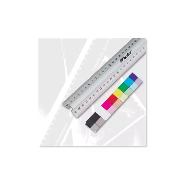 Linijka aluminiowa 50 cm z uchwytem  (30162) - tantis.pl