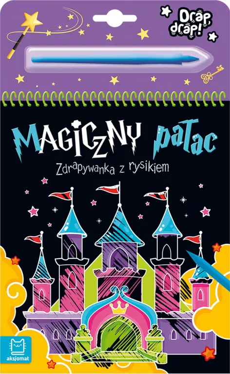 Magiczny pałac. Zdrapywanka z rysikiem - tantis.pl